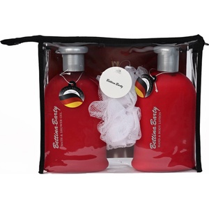 Bettina Barty Red Line Комплект - Лосион и Душ гел, 2 х 500 ml + Несесер и гъба Лосион за тяло