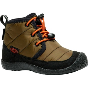 KEEN Детски зимни ботуши Keen Kid's Howser II Chukka WP Winter boots - Dark Olive / Gold Flame - размер 24 (EU) (702-1881-0611)