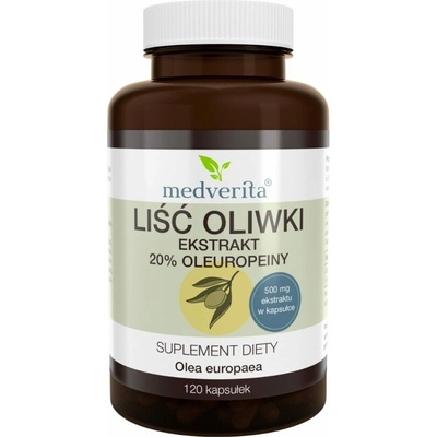 Medverita Olivový list 500 mg 120 kapsúl