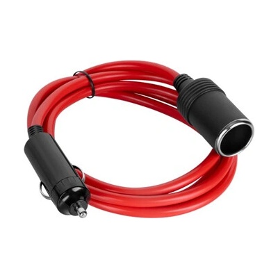 Prodlužovací kabel do autozapalovače 12/24V 15A 120W 2m, PY-CHR0013-2