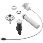 GROHE 40986sd0 - Комплект за оттичане за кухненски мивки Ø 35 мм, неръждаема стомана (gh0448) Мивка за вграждане