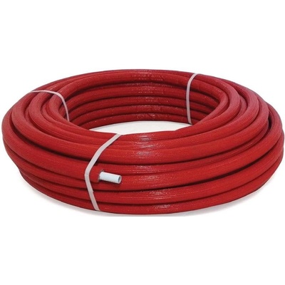 Potrubí SESTA PEX-AL-PEX 32x3 s izolací 10mm, role 25m, červená