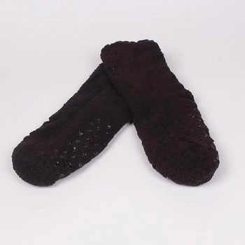 Image 1 of Мъжки черни пухкави чорапи