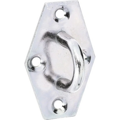 Oko petlice 32x32x18 mm, galvanicky pozinkované