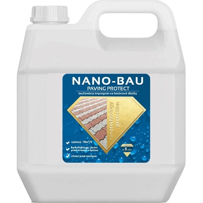 NANO BAU Nano-BAU Dlažba Protect - Nano impregnácia na zámkovú dlažbu Objem:: 2L