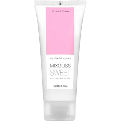 Mixgliss Sweet Bubble Gum - водно-базирано лубрикант - дъвка (70ml)