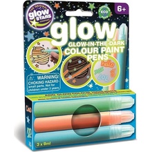 GlowStars Glow Barvy na textil 3 ks svítící ve tmě