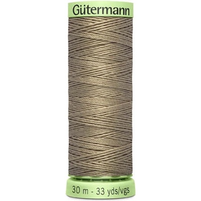 Nit PES Gütermann JEANS - extra silná 30 (30m) barva 724 - hnědá