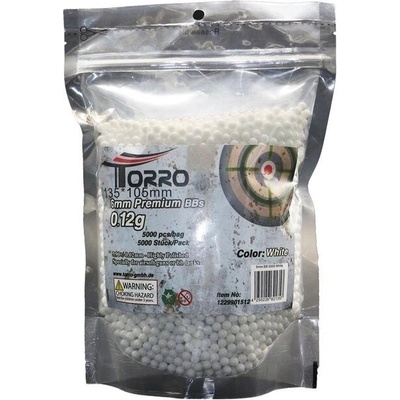 TORRO 5000 ks 6 mm munice bílá