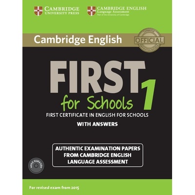 Cambridge English First for Schools 1 for Revised Exam from