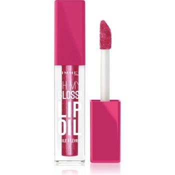 Rimmel Oh My Gloss! Lip Oil масло от нар с хидратиращ ефект цвят 007 Fuschia Punch 4.5ml