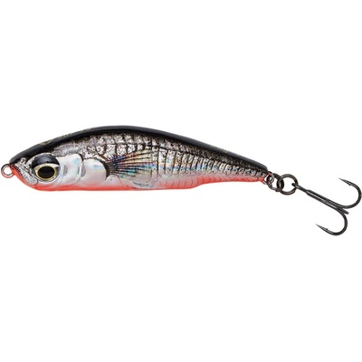 Savage Gear 3D Sticklebait Pencil Sinking Black Red 7,5cm 13g