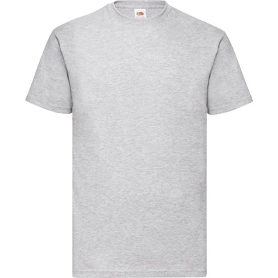 Fruit of the Loom Мъжка тениска с къс ръкав fruit of the loom valueweight - светлосив меланж xxl (16103661005)