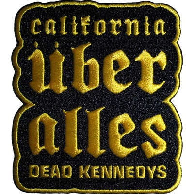 Nažehlovačka Dead Kennedys - California Uber Alles Yellow