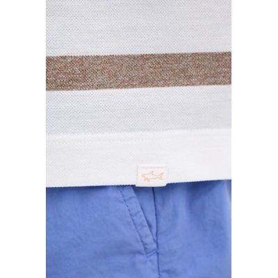 Памучна тениска с яка Paul&Shark (25411227)