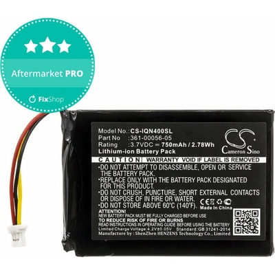 Batéria pre Garmin Nüvi 40, 750mAh, Li-Ion, 3.7V, 361-00056-05, HQ