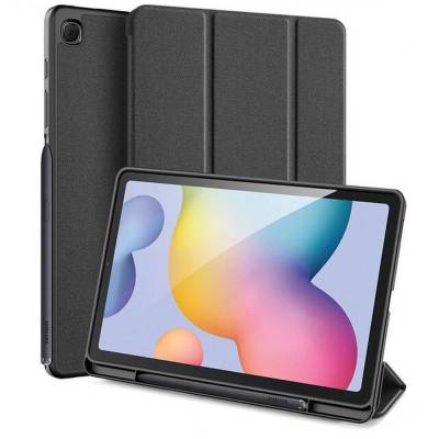 Dux Ducis Samsung Galaxy Tab S6 Lite 10.4 / Tab S6 Lite 10.4 (2022) SM-P610 / P615 / P613 / P619, кутия за папки, Trifold, с държач за S Pen, Dux Ducis Domo, черен (90357) (90357) (90357)