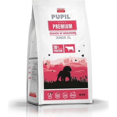 Pupil Premium Junior Large and extra large breeds Rich in beef 12 kg