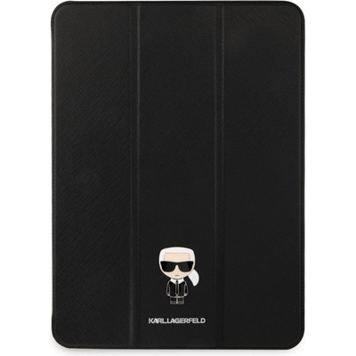 Karl Lagerfeld Metal Saffiano Pouzdro iPad 12.9 2021 3666339030384 Black