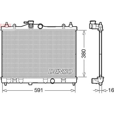 DENSO Chladič, chlazení motoru DRM46040