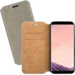 Sentio Case Book Cover for Galaxy S8 Grey
