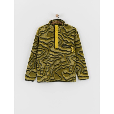 Columbia Helvetia II Printed Half Snap mossy green/topoglitch