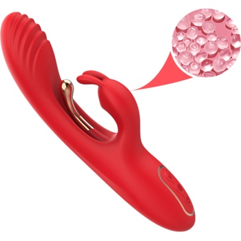 Bestoy - G-точков и клиторен вибратор (червен)