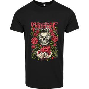 NNM дамска тениска Bullet for my Valentine - My Bleeding Heart - черна- URBAN CLASSICS - MC777