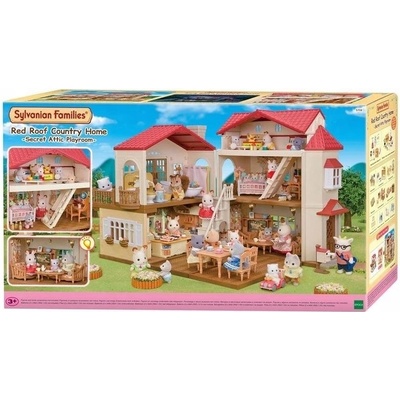 Sylvanian Families 5708 Patrový dům s červenou střechou C – Zbozi.Blesk.cz