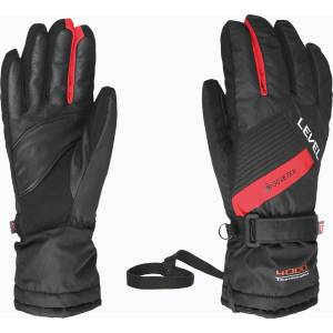 Level Детски скиорски ръкавици Level Warmster Jr Gore-Tex red