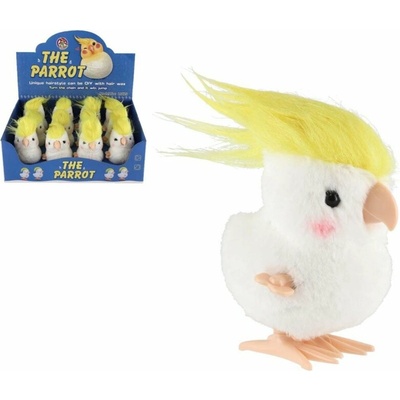 Teddies Papoušek na natažení plast 8 x 9 cm – Zbozi.Blesk.cz