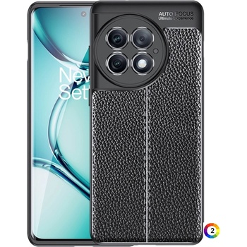 Image 1 of OnePlus Ace 2 Pro 5G Удароустойчив Litchi Skin Калъф и Протектор