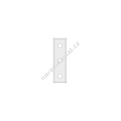 Žiletky-nože N012-50045 tvrdokovové 50x9x1,5mm 4-břit CMT