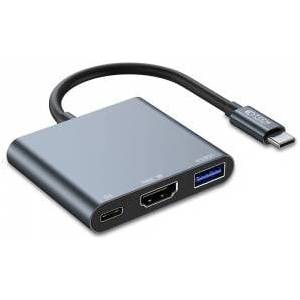 Tech-Protect V1-hub 3in1 Adapter Grey
