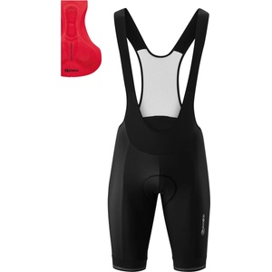 Gonso Мъжки клин за колоездене Gonso Sitivo Bib Cycling bottoms - Black / Fire - размер 3XL (055-2789-0216)