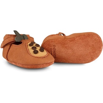 Donsje Бебешки велурени обувки Donsje Nanoe Shoes Papaya (1005019)