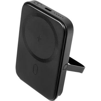 Ttec Външна батерия ttec ReCharger Pro M 5.000mAh MagSafe comp. PD 20W Wireless Powerbank w Stand - Черна (8694470004501)