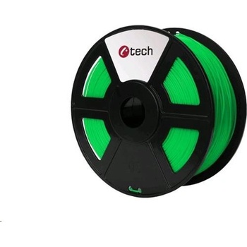 C-TECH PLA, 1,75mm, 1kg, fluorescenční zelená
