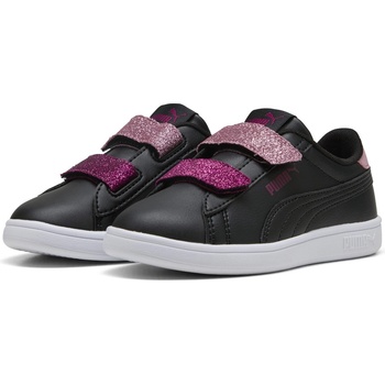 PUMA Детски маратонки Puma Puma Smash 3.0 Velcro Trainers Childrens - Black/Berry