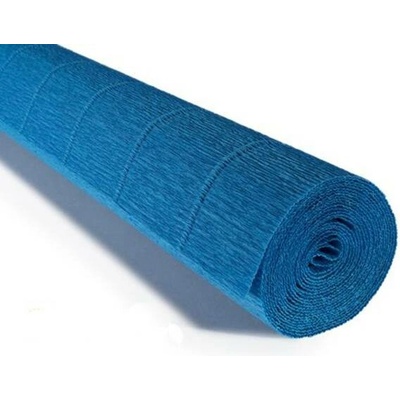 Italský krepový papír Cartotecnica Rossi 180g (50 x 250cm) - královská modrá 557