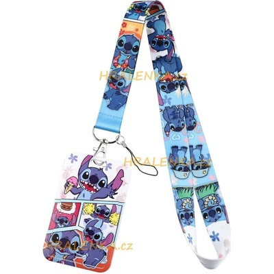 Šňůrka na krk 24093 s cedulkou Lilo a Stitch