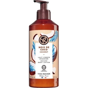Yves Rocher BAIN NATURE Мляко за тяло Кокос Хидратиращо мляко за тяло с чувствен аромат на екзотичен кокос 390 мл