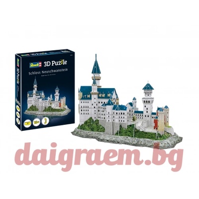 Revell 3D пъзел Revell 00205 - Замъкът Нойшванщайн (R00205)