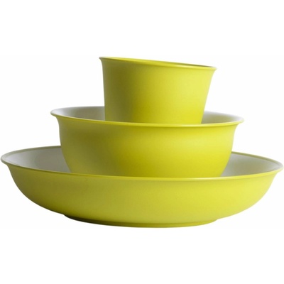 Omada sada nerozbitného nádobí Sanaliving Set 3pcs VerdeAcido 8022365341293