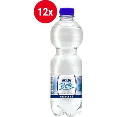Aqua Bella neperlivá 12 x 0,5 l