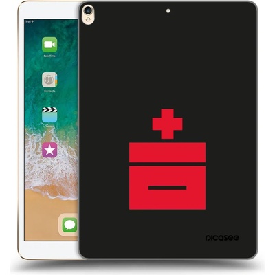 Picasee silikónový prehľadný obal pre Apple iPad Pro 10.5 2017 2. gen Le Plastenciaga