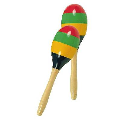 BINO DŘEVO Rumbakoule 23 cm barevné * DŘEVĚNÉ HRAČKY *