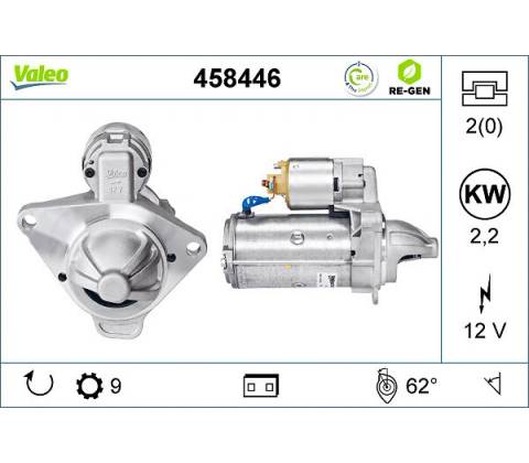 Startér VALEO 458446