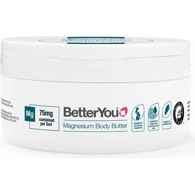 BetterYou Magnesium tělové máslo 180 ml