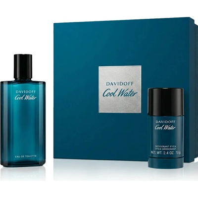 Davidoff Cool Water Davidoff Cool Water EDT 75 ml + Davidoff Cool Water deostick 70 g